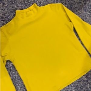 Lands’End Long Sleeve Turtleneck Olive Green